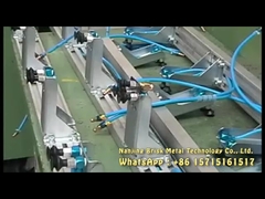 Регулируемая сцепляющая модульная сцепляющая для металлических листов